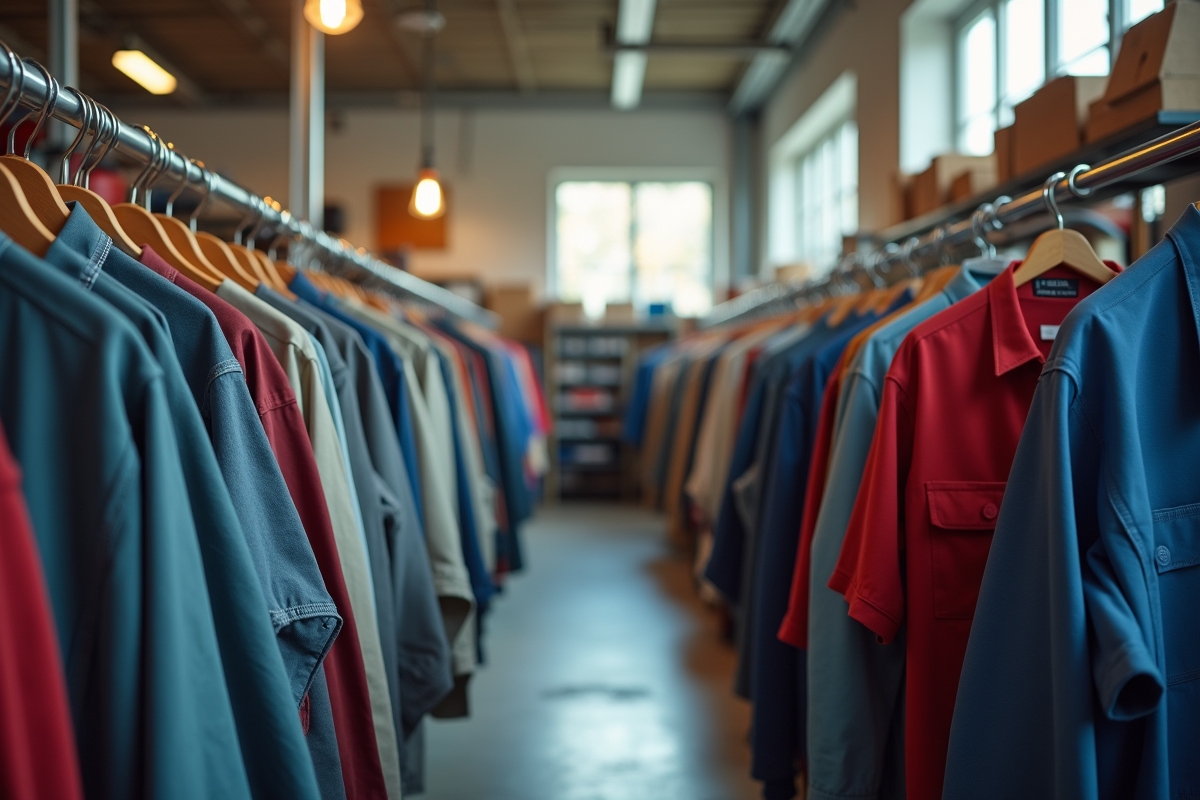 پارچه لباس کار صنعتی 